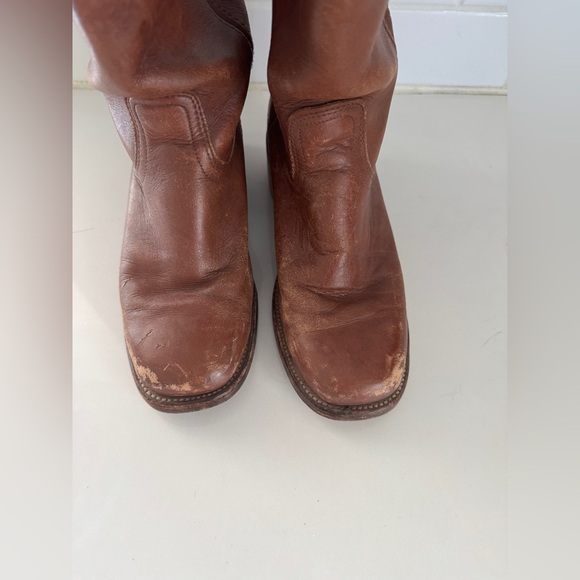 Vintage Frye Campus Boots Mens Size 7 - Picture 10 of 12
